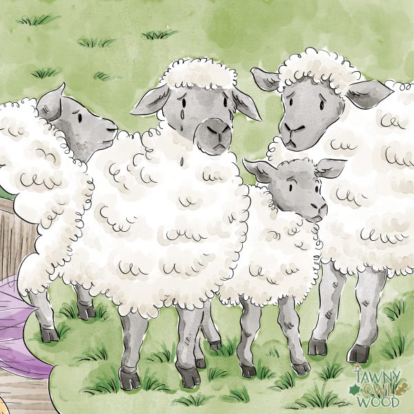 Mounted Prints from Finding the Lost Lamb Tryptic - Image 8