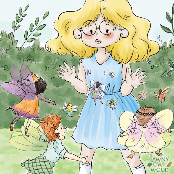 Mounted Prints from Finding the Old Oak Tree12" x 12" - Image 6