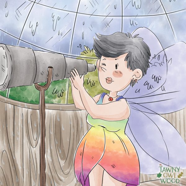 Mounted Prints from The Rainy Day 8" x 8"