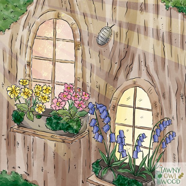Mounted Prints from Spring Time 12" x 12"