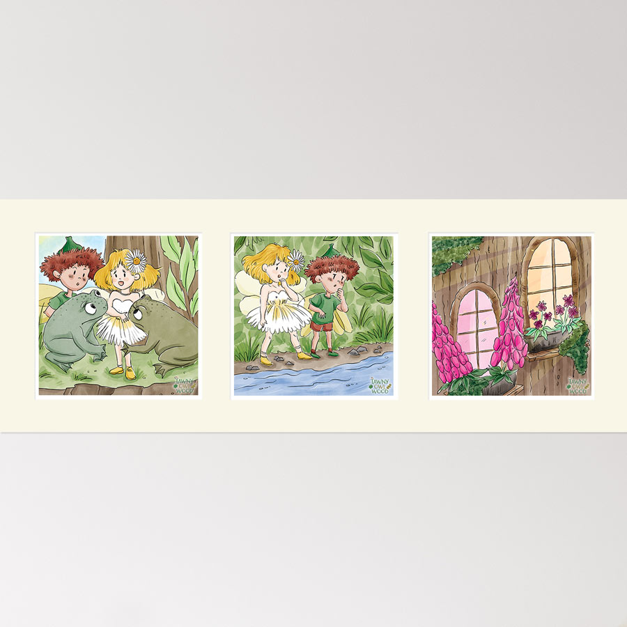 Summer Time – Triptych Mounted Prints