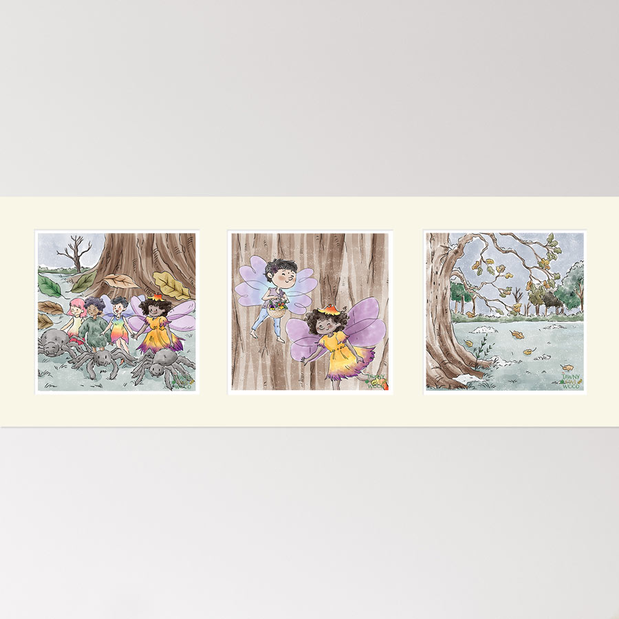 Winter Time – Triptych Mounted Prints