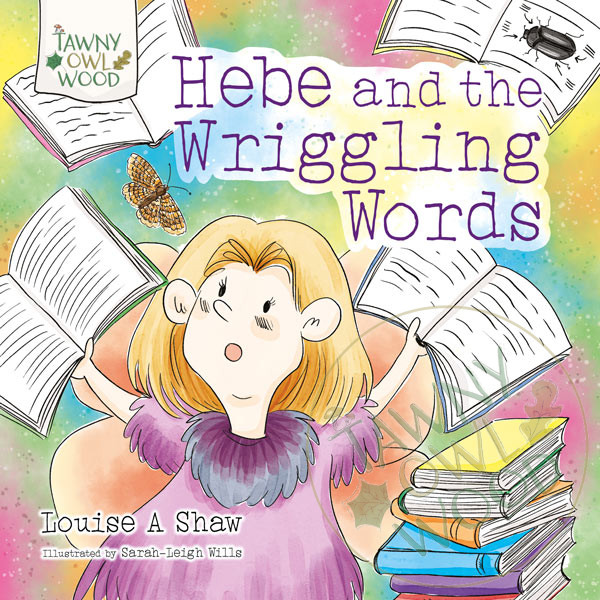 Hebe and the Wriggling Words book cover