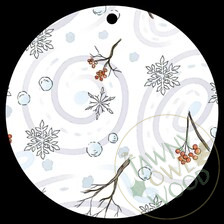 Snowy Discovery Gift Tag