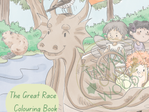 The Great Race Colouring Book