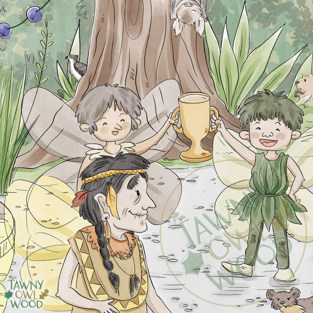 Great Race Illustration