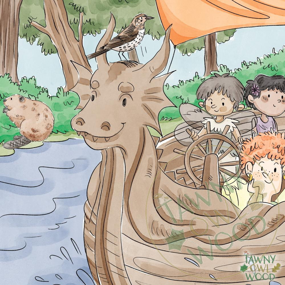 Great Race Illustration